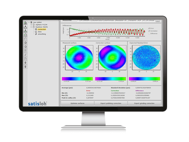 Software for Precision Optics Manufacturing | Satisloh | Satisloh